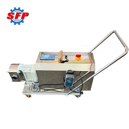 3RP High Viscosity Rotary Lobe Pump Filling Machine