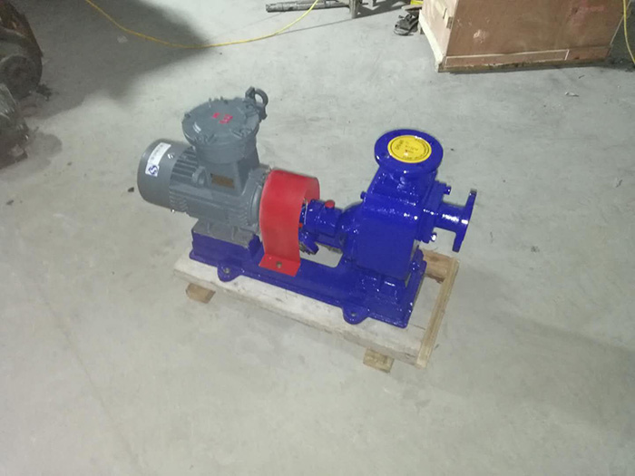 Corrosion resistant selfpriming centrifugal pump