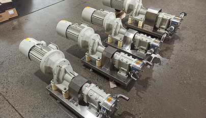 Double-Lobe positive displacement pump