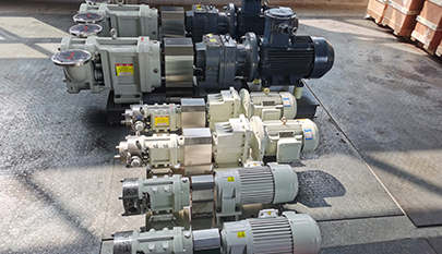 Rotary lobe pump