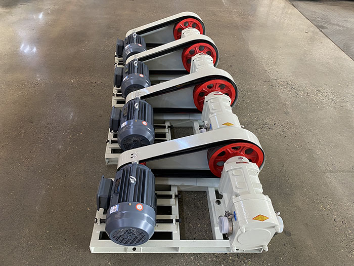 Steel high viscosity pump