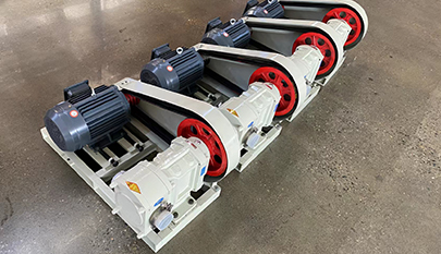 Rotary lobe pumps