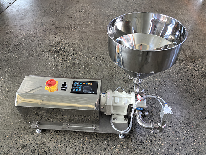 Rotor Lobe Pump Filling Machine