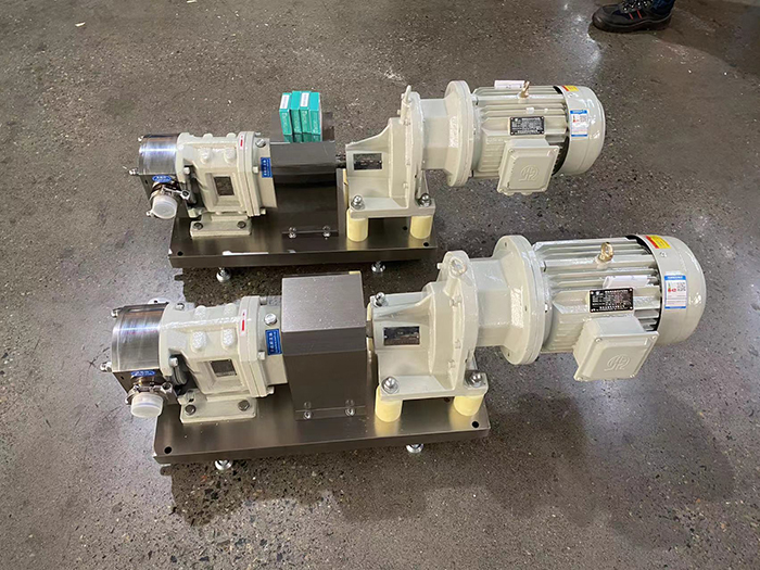 Stainless Steel Rotary Cam Lobe Pump