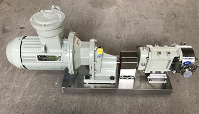 Rotary lobe pump